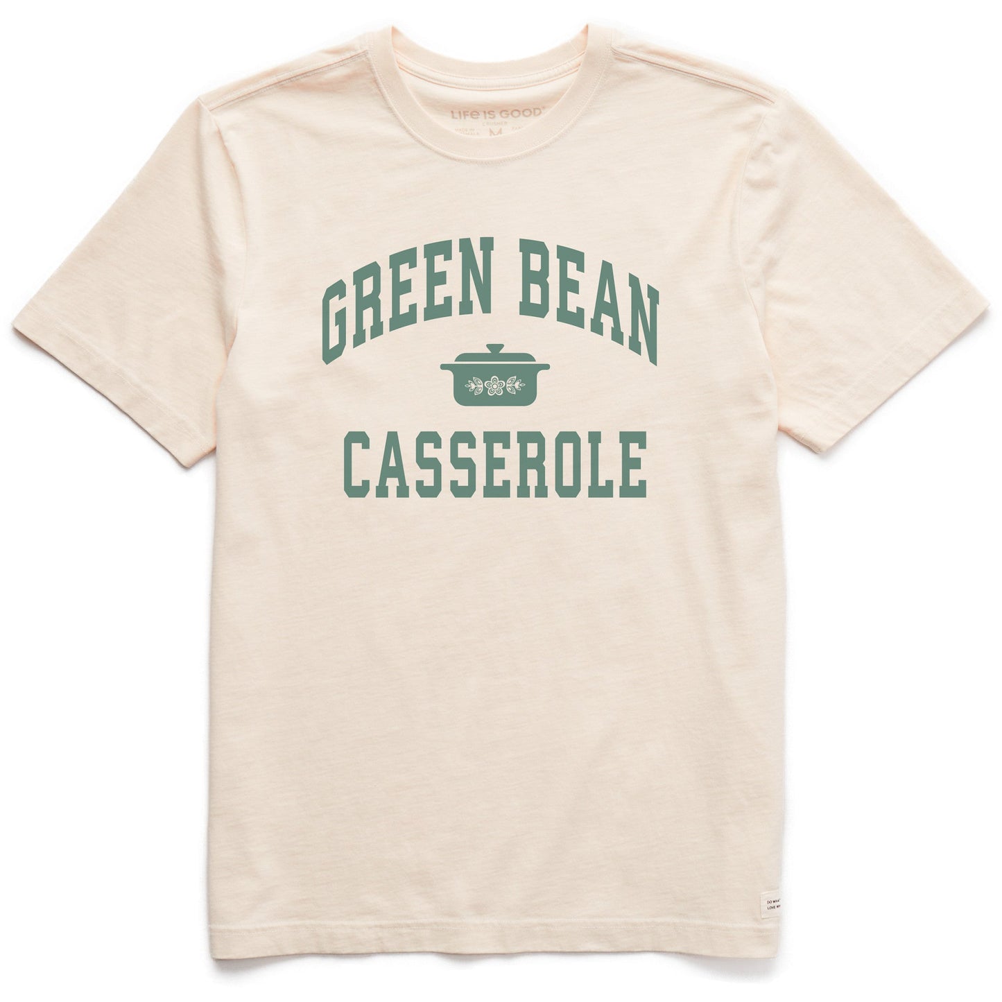Men's Green Bean Casserole Athletic Arch Short Sleeve Crusher Tee