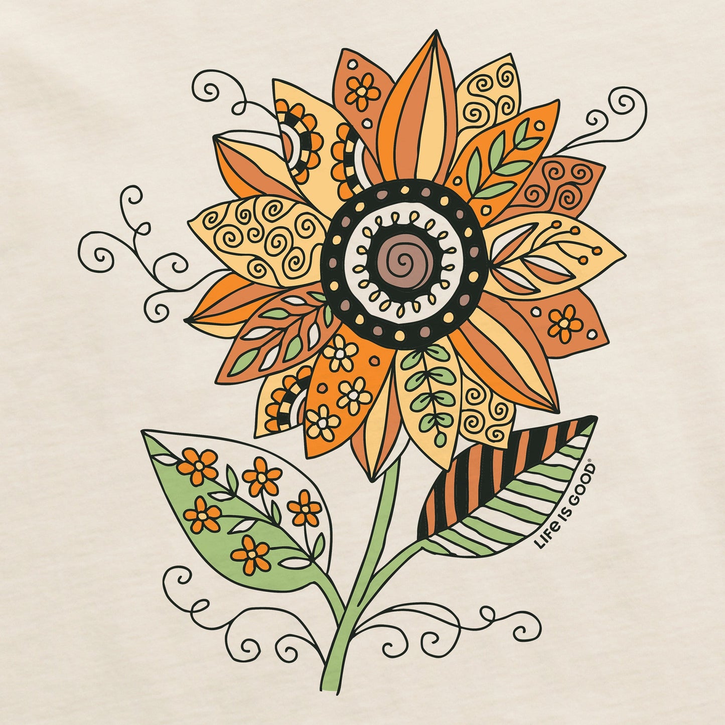 Women's Sunflower Season Long Sleeve Crusher Tee