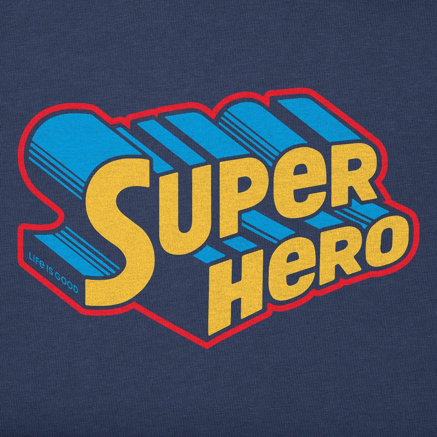 Kids Super Hero Short Sleeve Crusher Tee