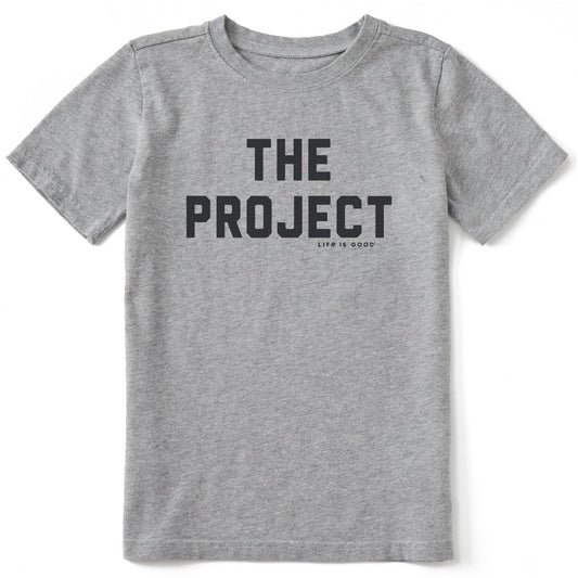 Kids The Project Short Sleeve Crusher Tee