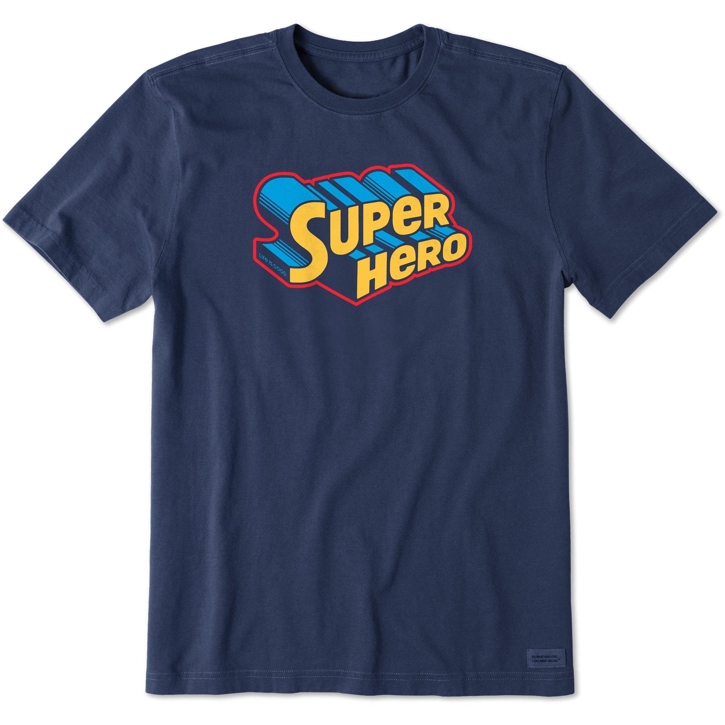 Men's Super Hero Short Sleeve Crusher Tee