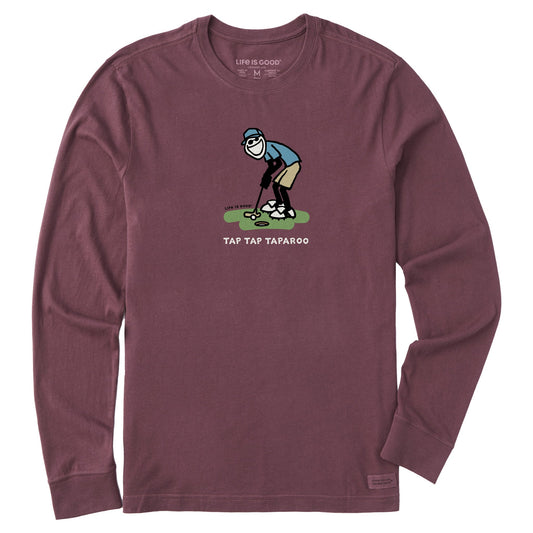 Men's Tap Tap Taparoo Jake Long Sleeve Crusher Tee