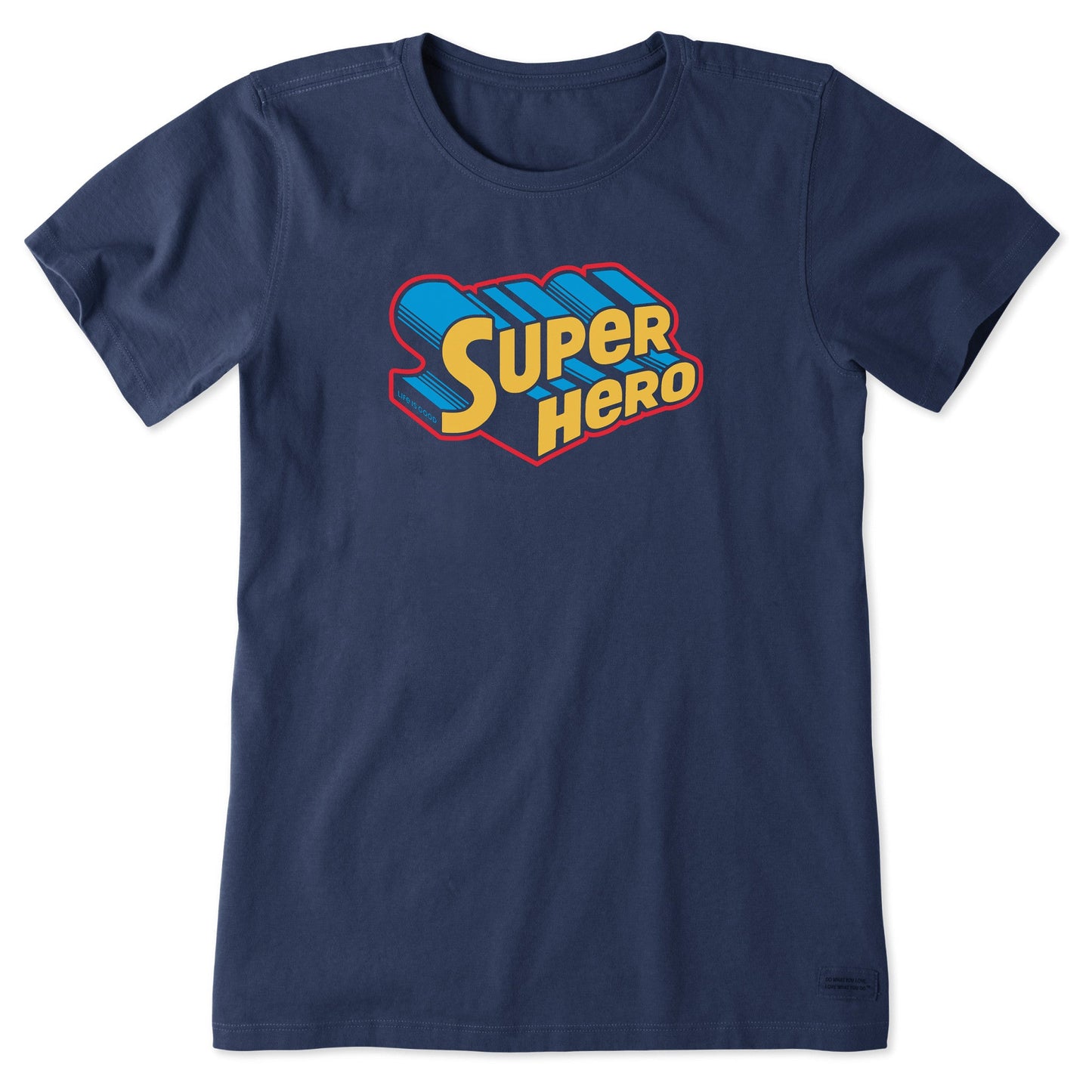 Women's Super Hero Short Sleeve Crusher Tee