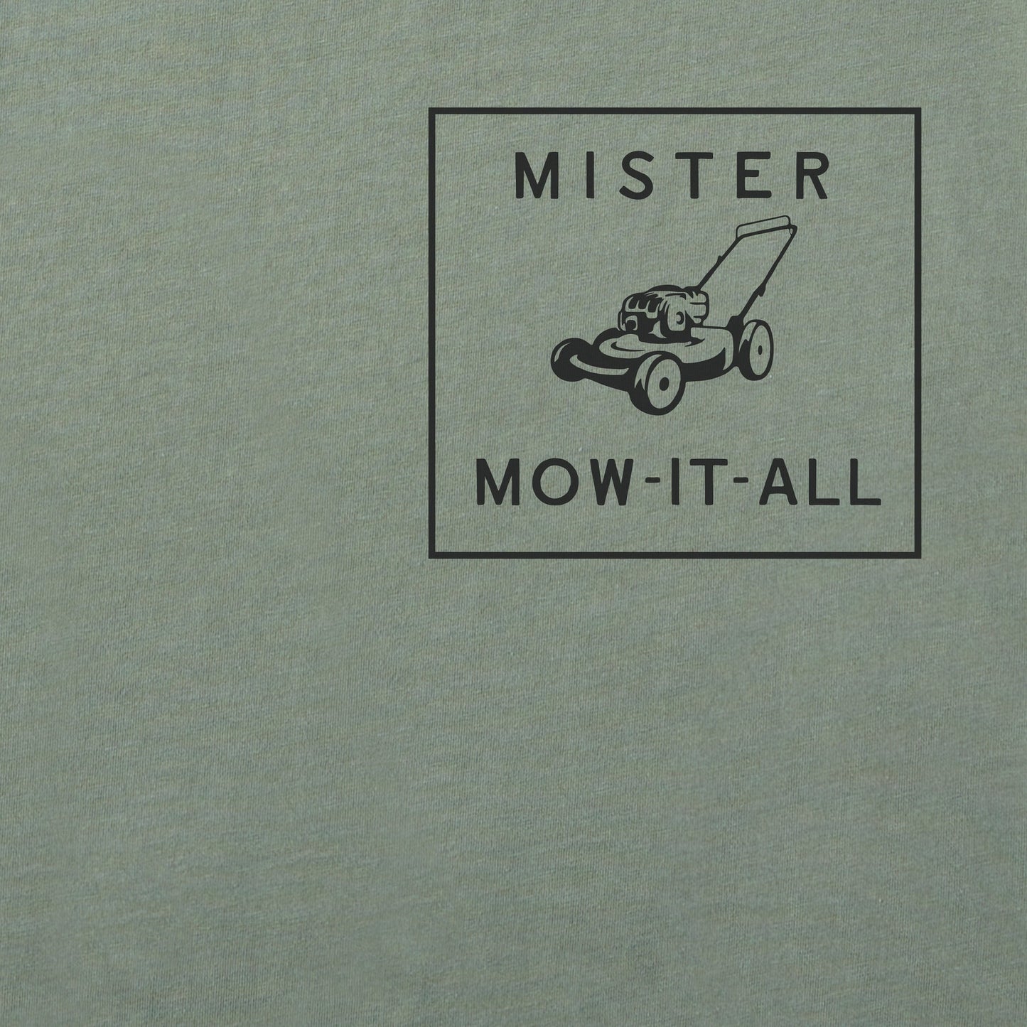 Men's Mister Mow-it-All Short Sleeve Crusher Tee