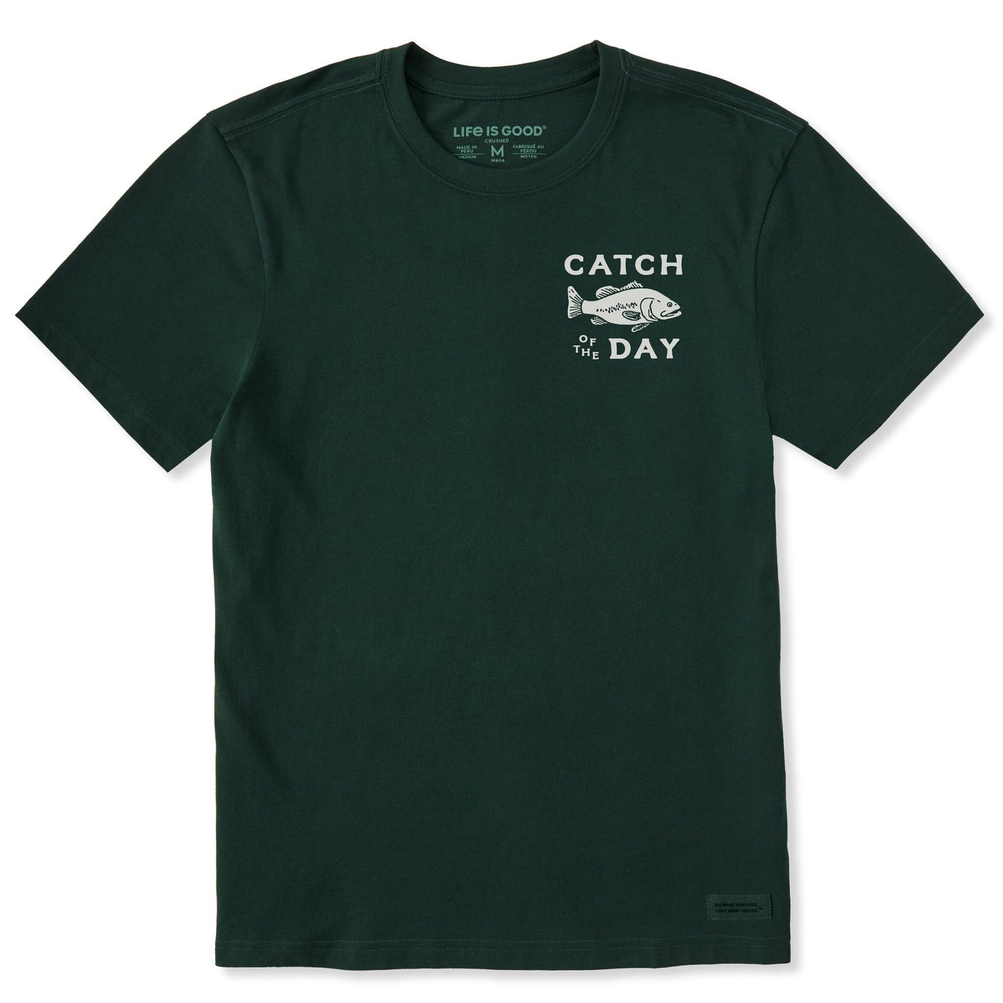Men's Catch of the Day Fish Short Sleeve Crusher Tee