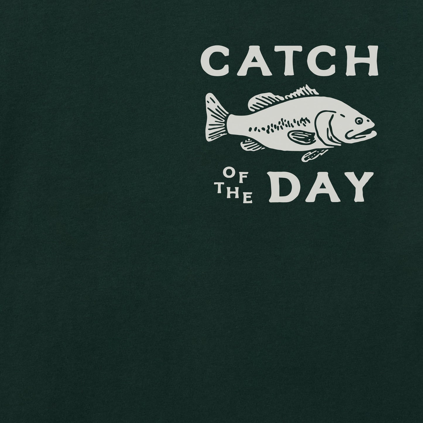 Men's Catch of the Day Fish Short Sleeve Crusher Tee