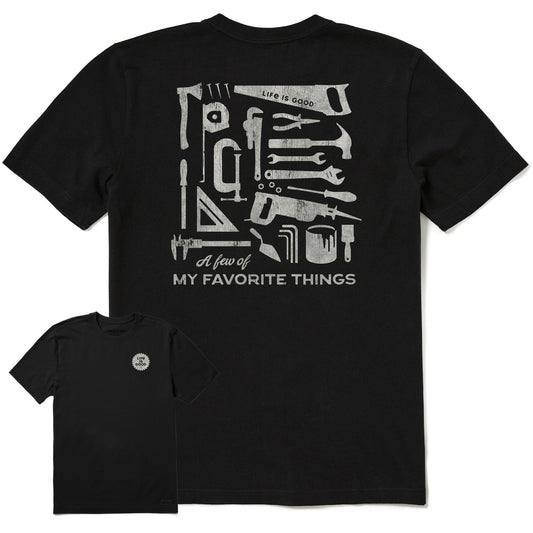 Men's A Few of My Favorite Tool Things Short Sleeve Crusher Tee