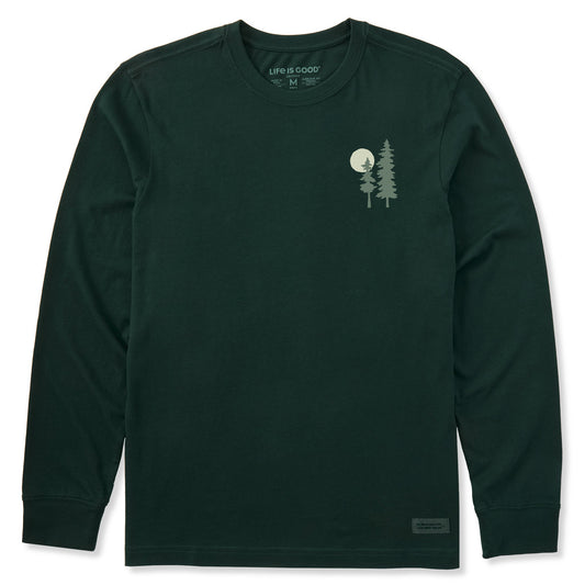 Men's Two Pines n Sun Long Sleeve Crusher Tee