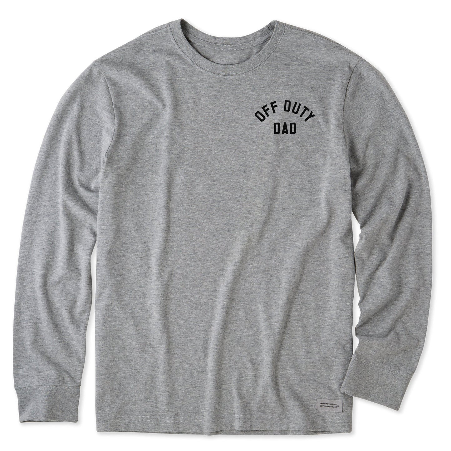 Men's Off Duty Dad Long Sleeve Crusher Tee
