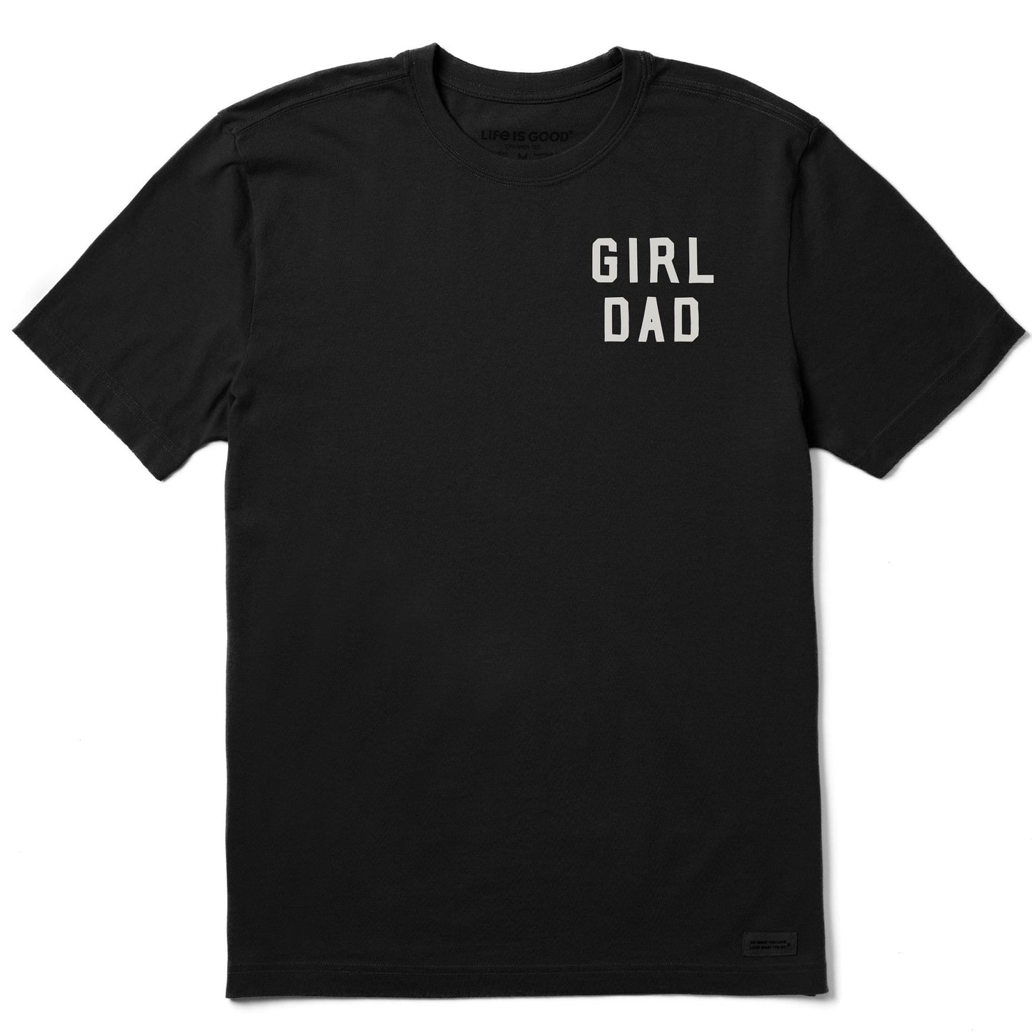Men's Girl Dad Simple Short Sleeve Crusher Tee