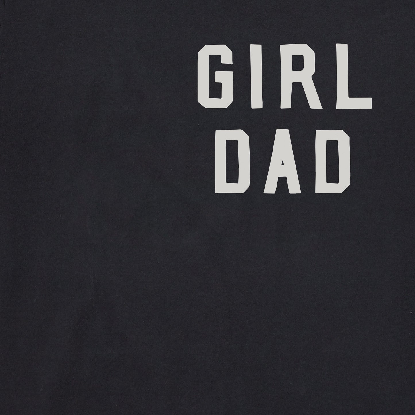 Men's Girl Dad Simple Short Sleeve Crusher Tee