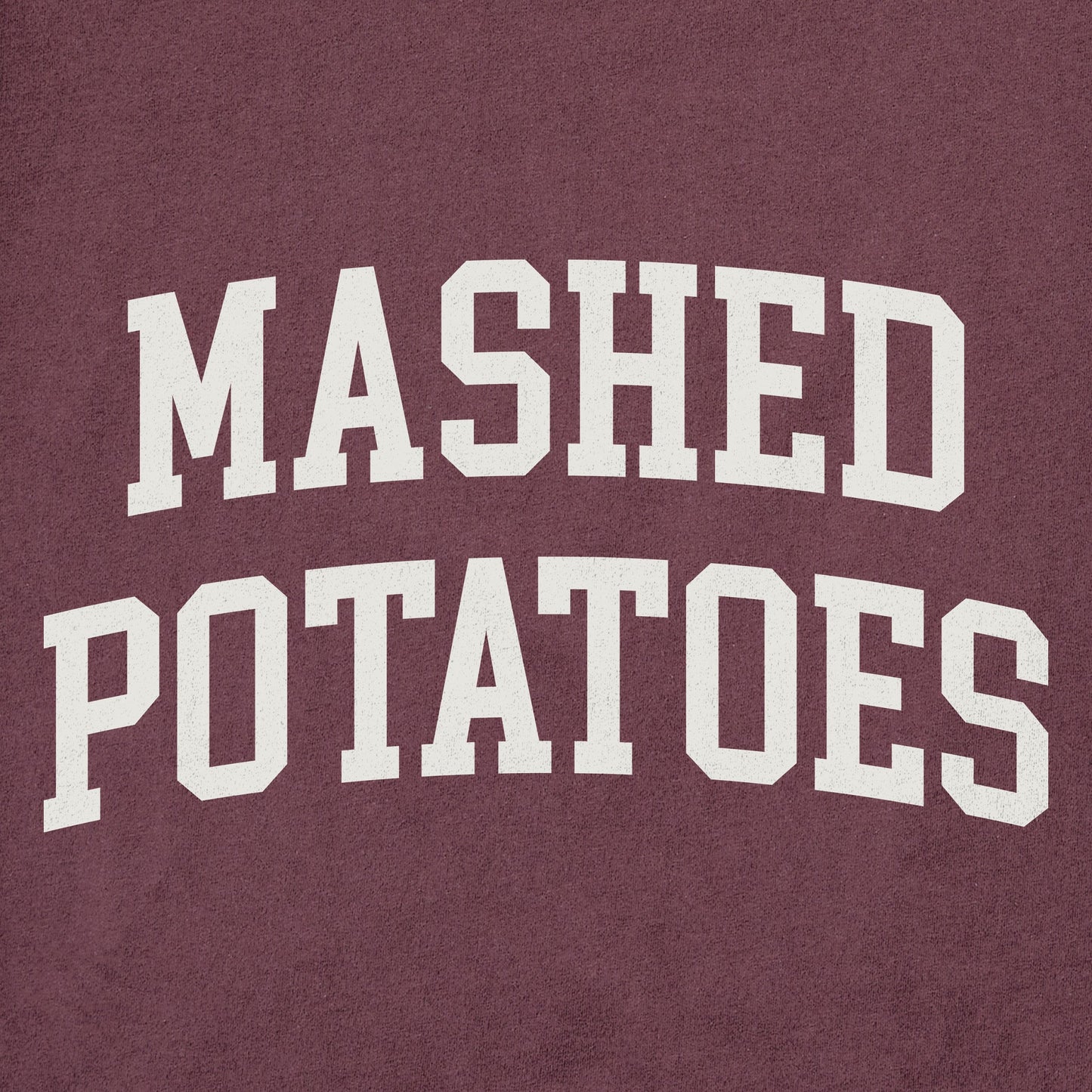Men's Mashed Potatoes Athletic Arch Short Sleeve Crusher Tee