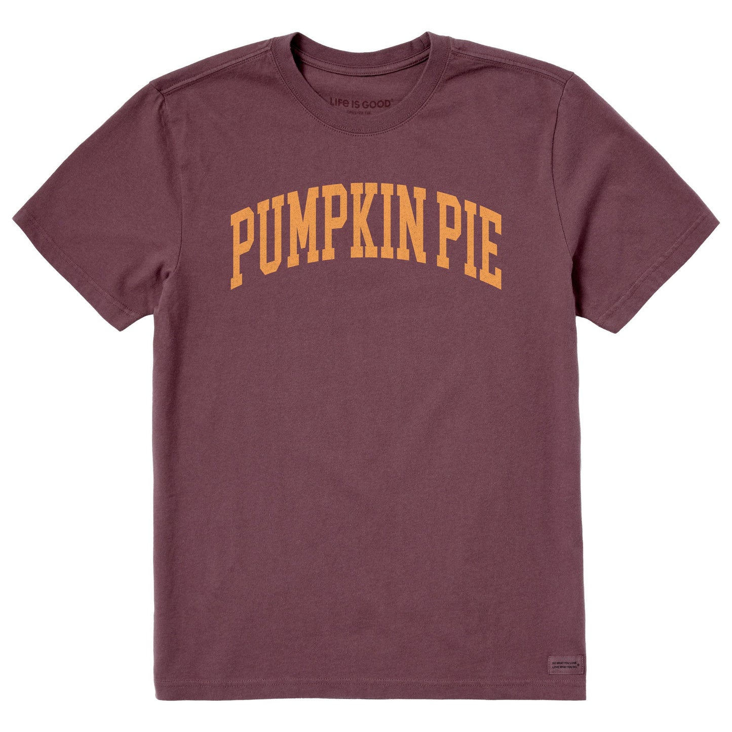 Men's Pumpkin Pie Athletic Arch Short Sleeve Crusher Tee