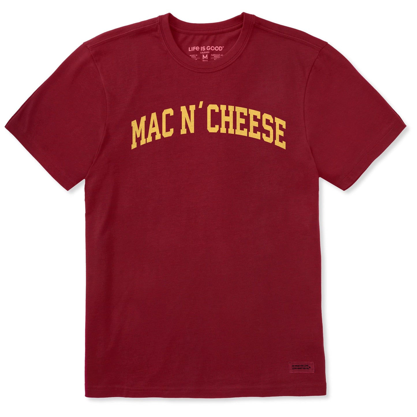 Men's Mac N' Cheese Arch Short Sleeve Crusher Tee