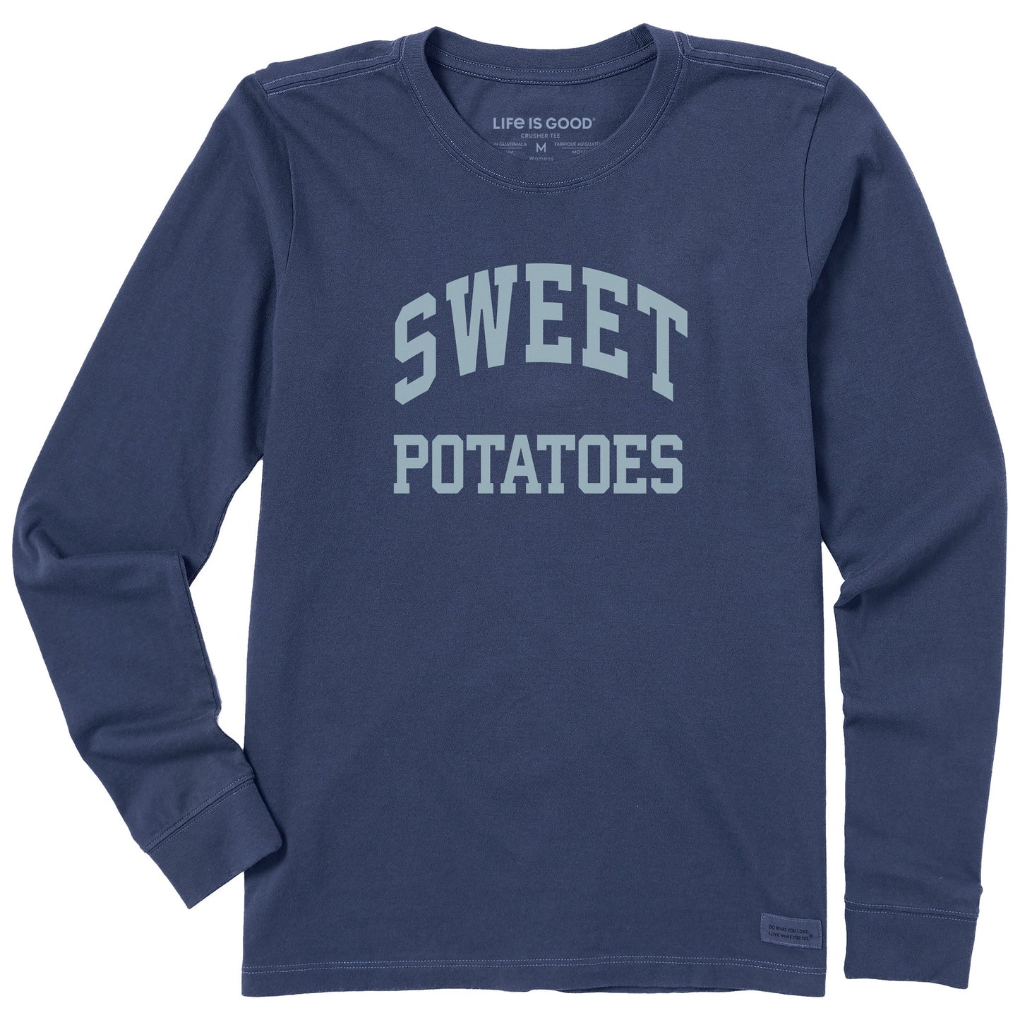 Women's Sweet Potatoes Arch Long Sleeve Crusher Tee
