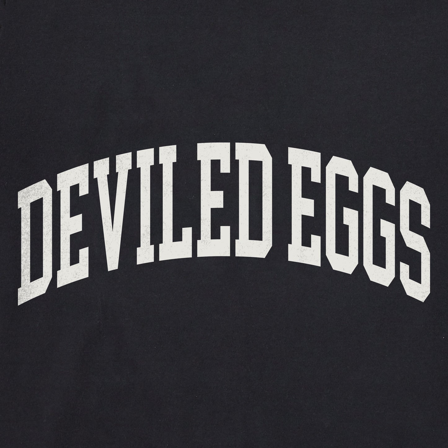 Women's Deviled Eggs Athletic Arch Long Sleeve Crusher Boxy Tee