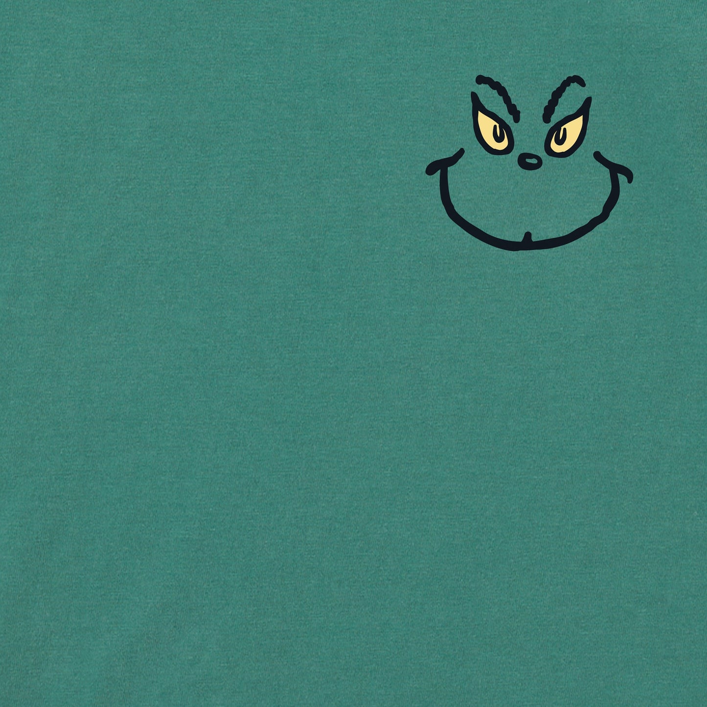 Men's Grinch Grin Mini Short Sleeve Crusher Tee