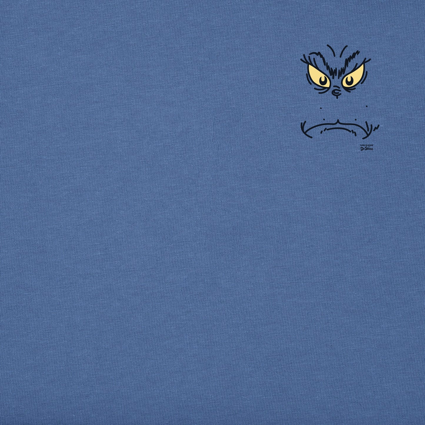 Men's Grinchy Face Mini Short Sleeve Crusher Tee