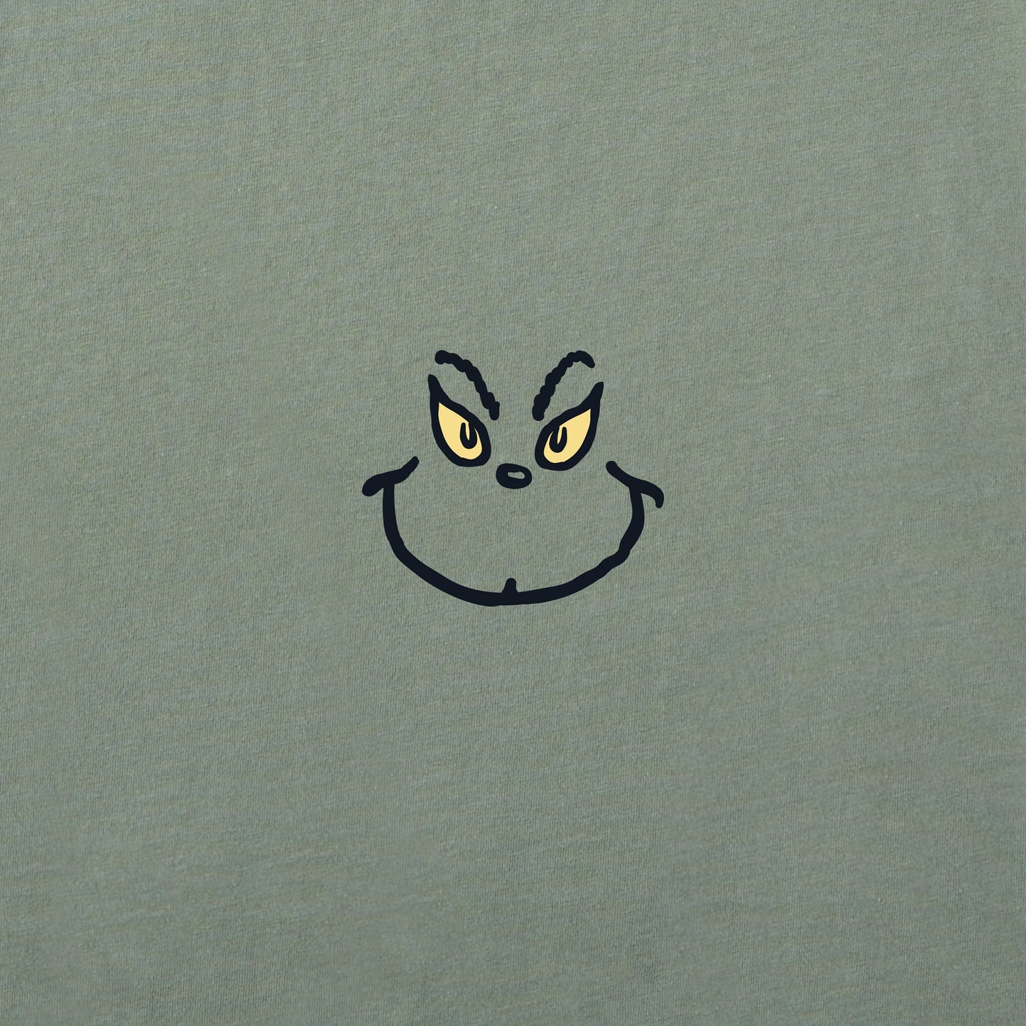 Women's Grinch Grin Mini Short Sleeve Crusher Tee