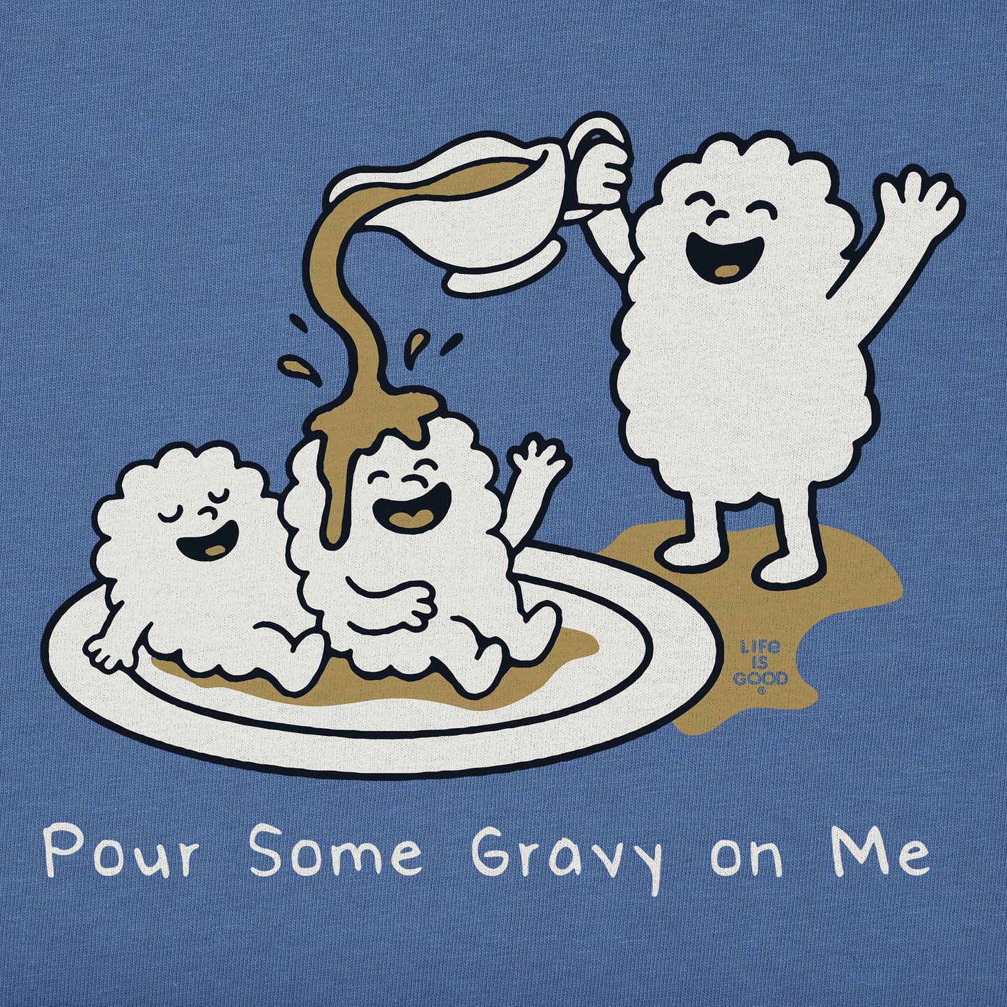 Kids Pour Some Gravy On Me Short Sleeve Crusher Tee