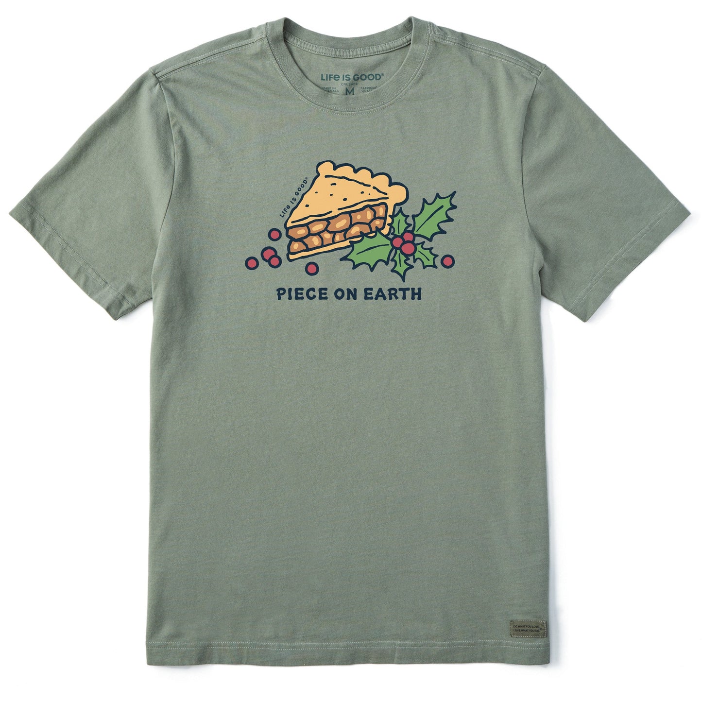Men's Piece on Earth Apple Pie Short Sleeve Crusher Tee