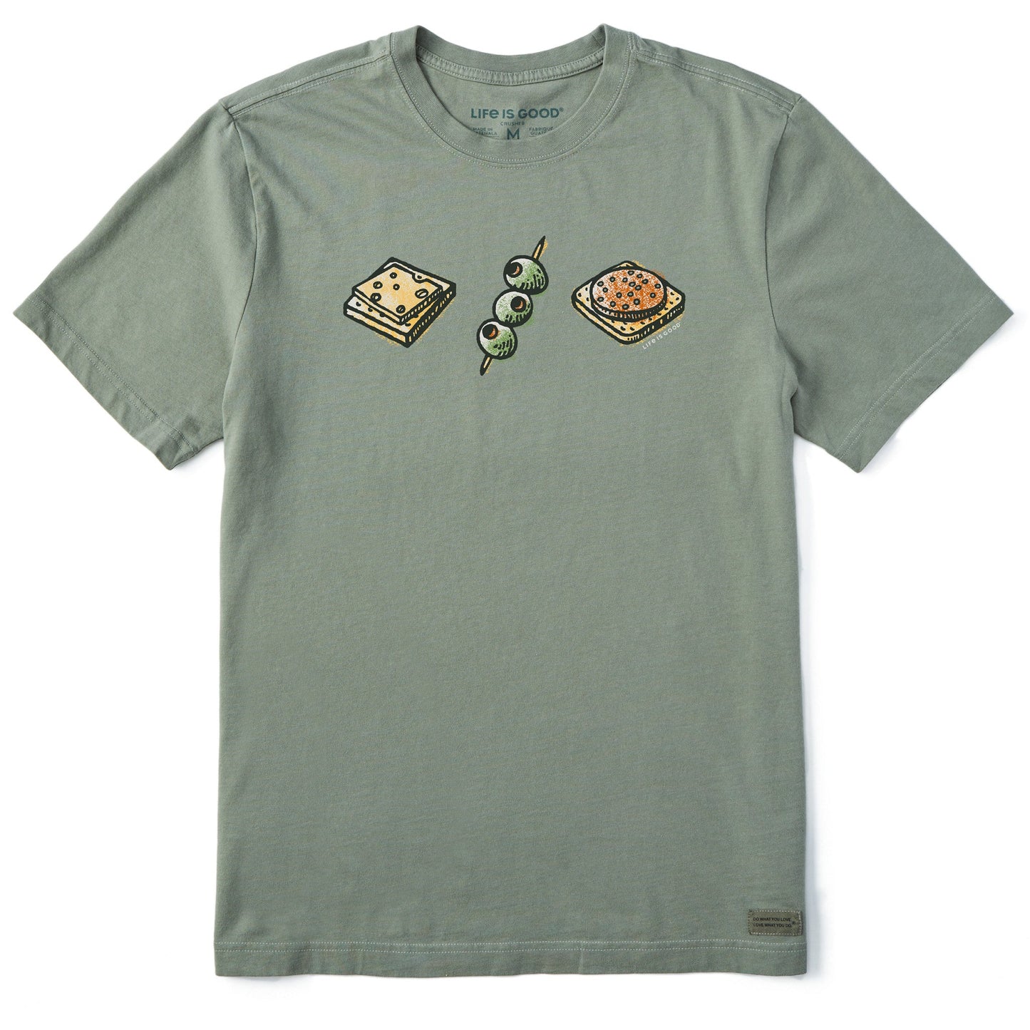 Men's Snack Trio Short Sleeve Crusher Tee