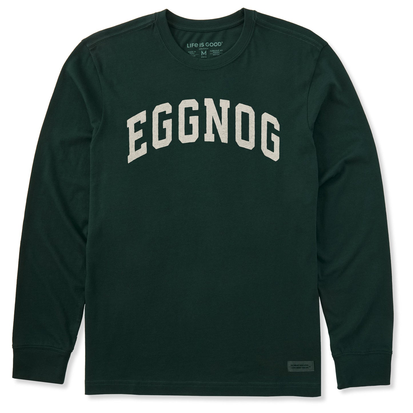 Men's Eggnog Arch Long Sleeve Crusher Tee