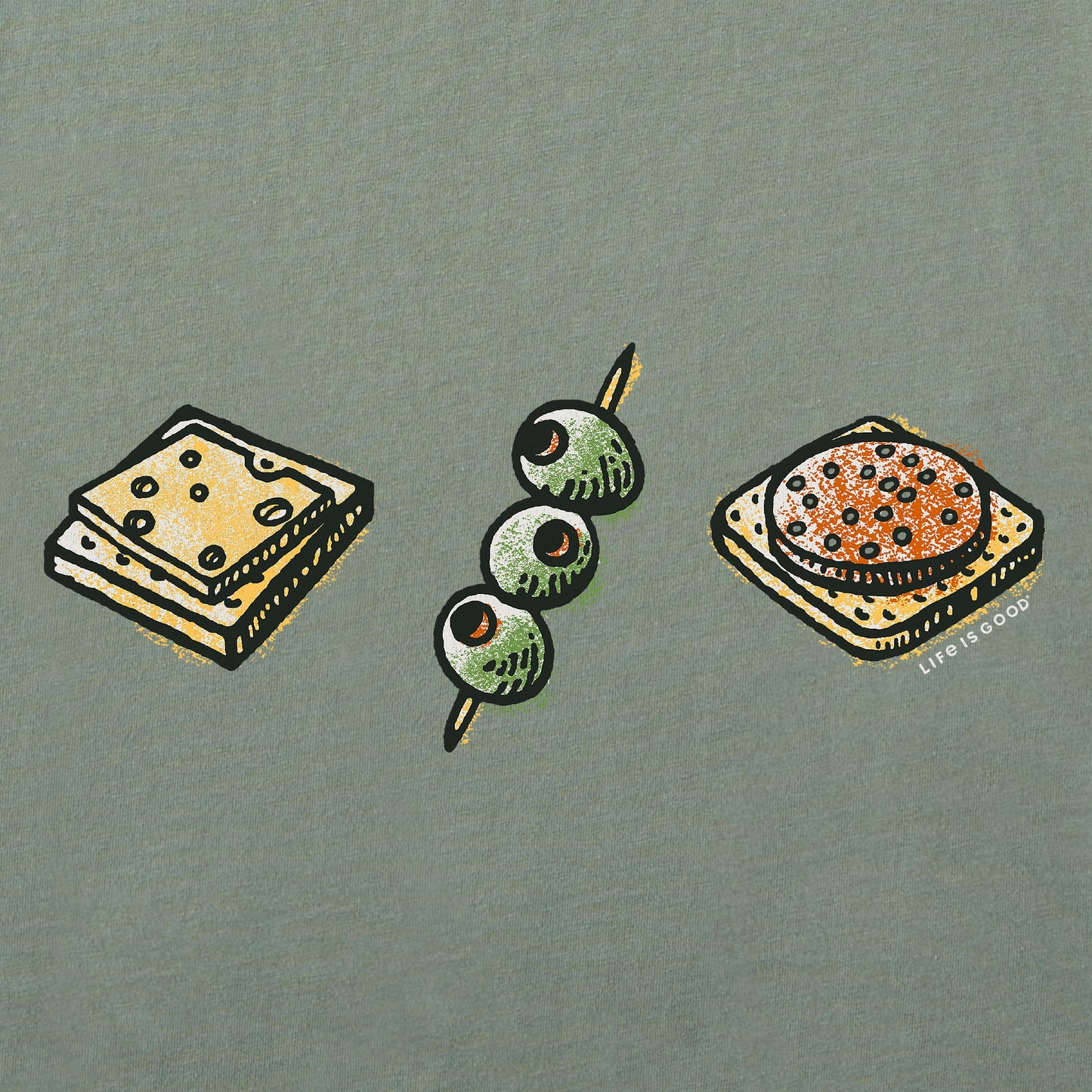 Women's Snack Trio Long Sleeve Crusher Vee