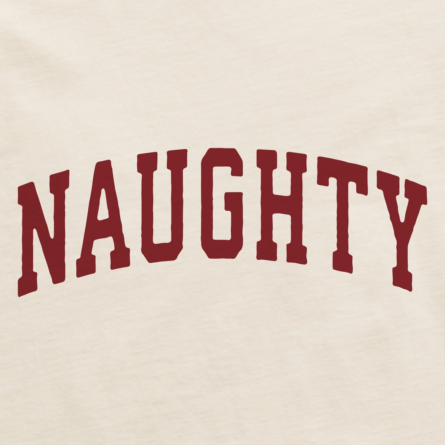 Women's Naughty Arch Short Sleeve Crusher Boxy Tee