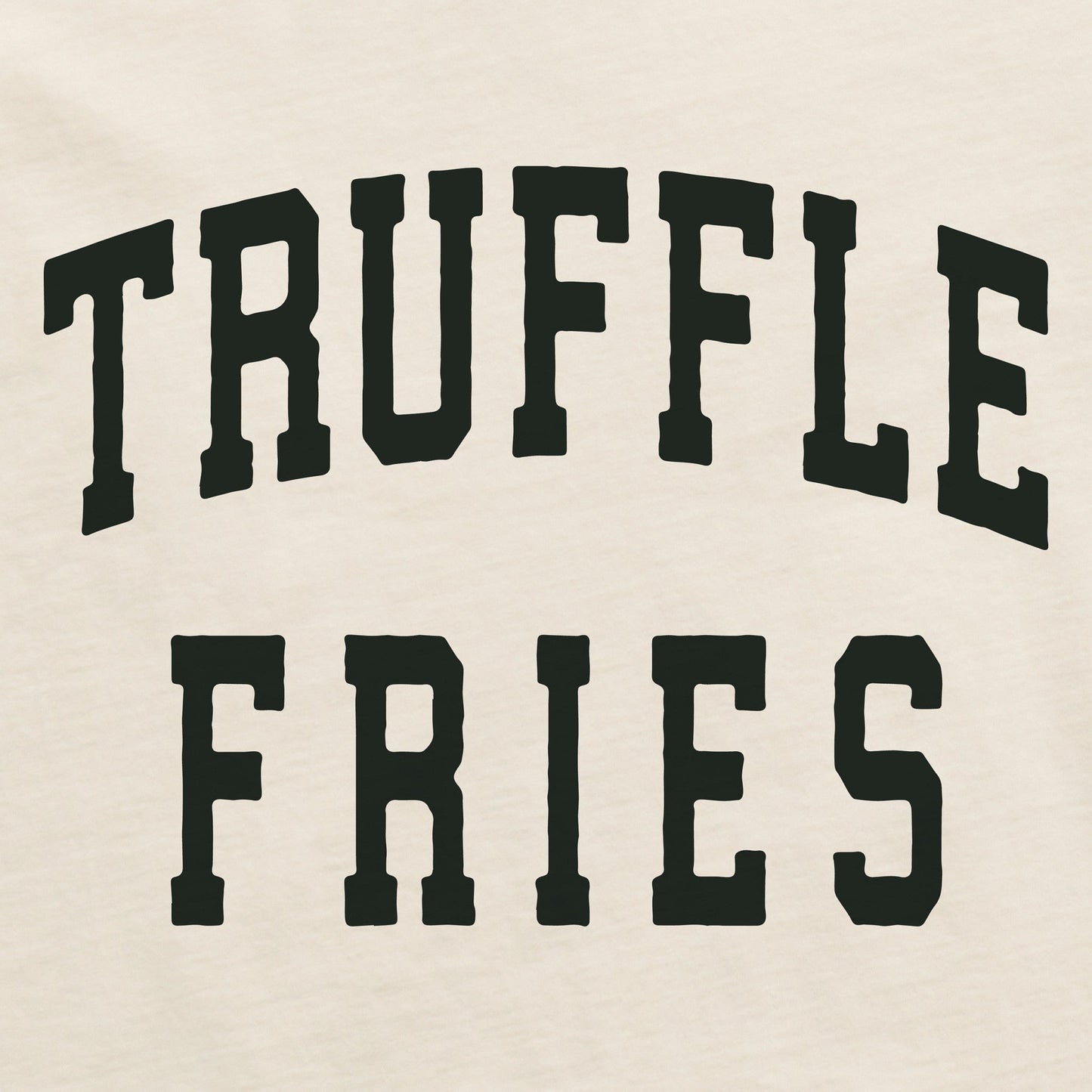 Women's Truffle Fries Arch Short Sleeve Crusher Boxy Tee