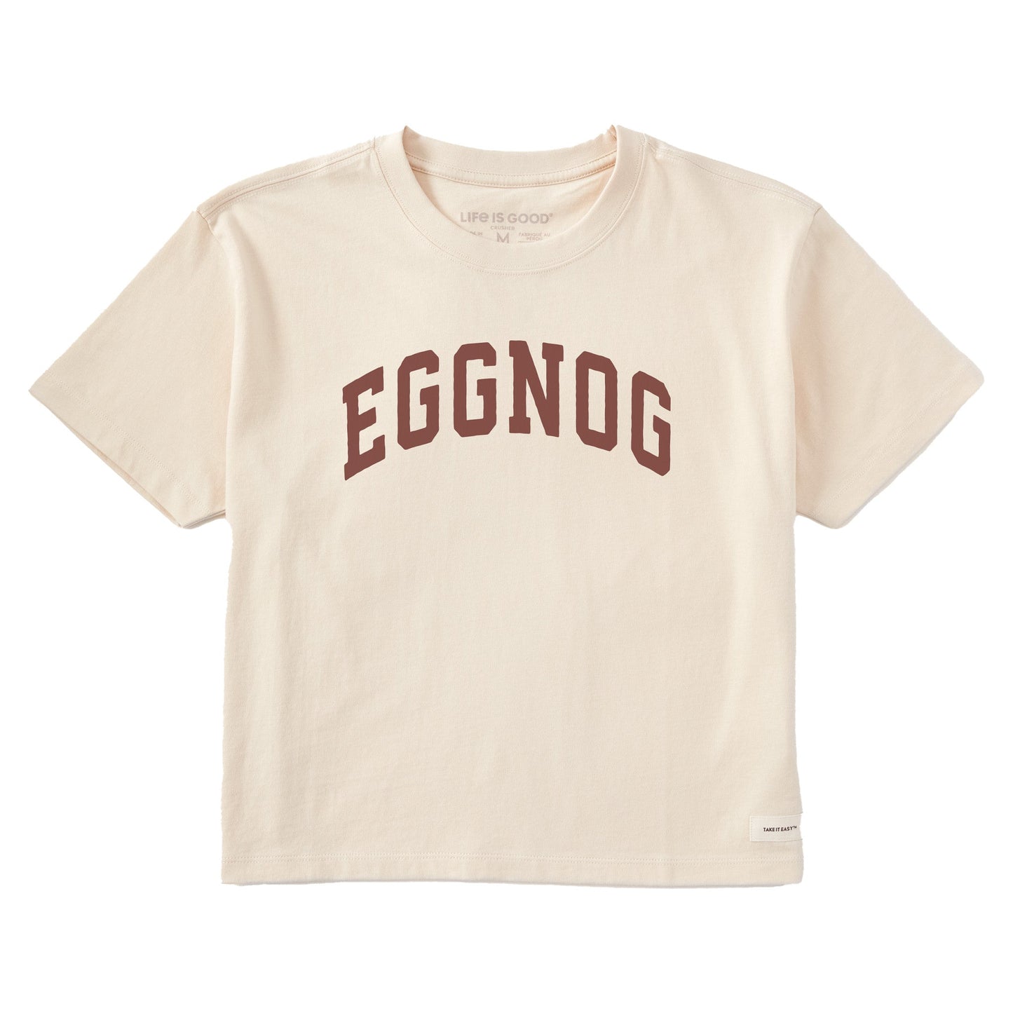 Women's Eggnog Arch Short Sleeve Crusher Boxy Tee