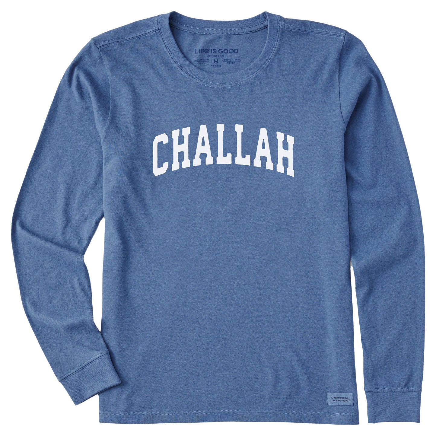 Women's Challah Arch Long Sleeve Crusher Tee