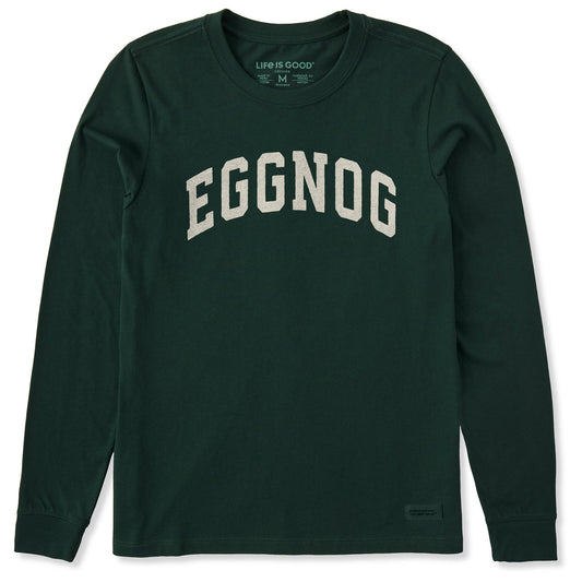 Women's Eggnog Arch Long Sleeve Crusher Tee