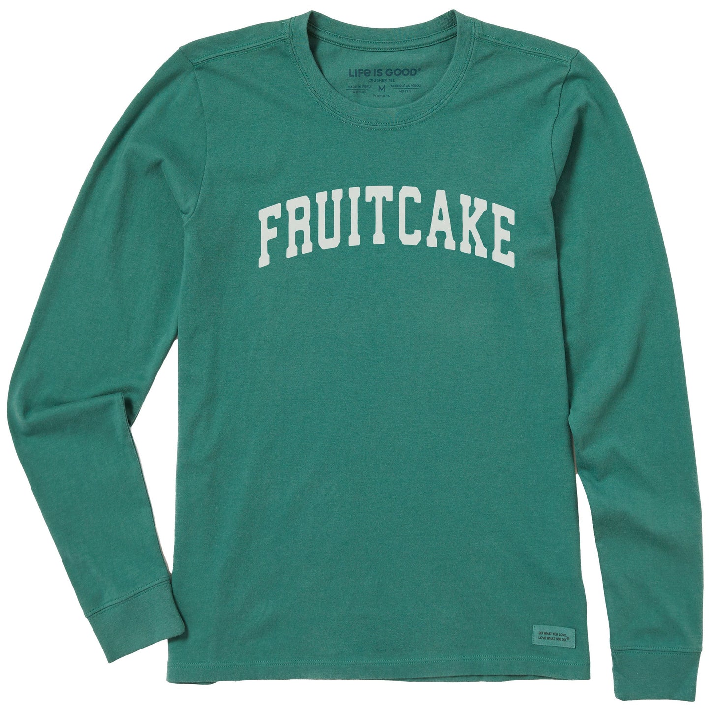 Women's Fruitcake Arch Long Sleeve Crusher Tee