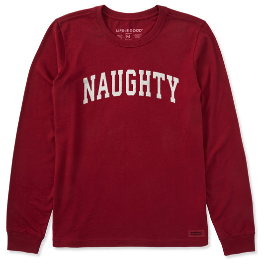 Women's Naughty Arch Long Sleeve Crusher Tee