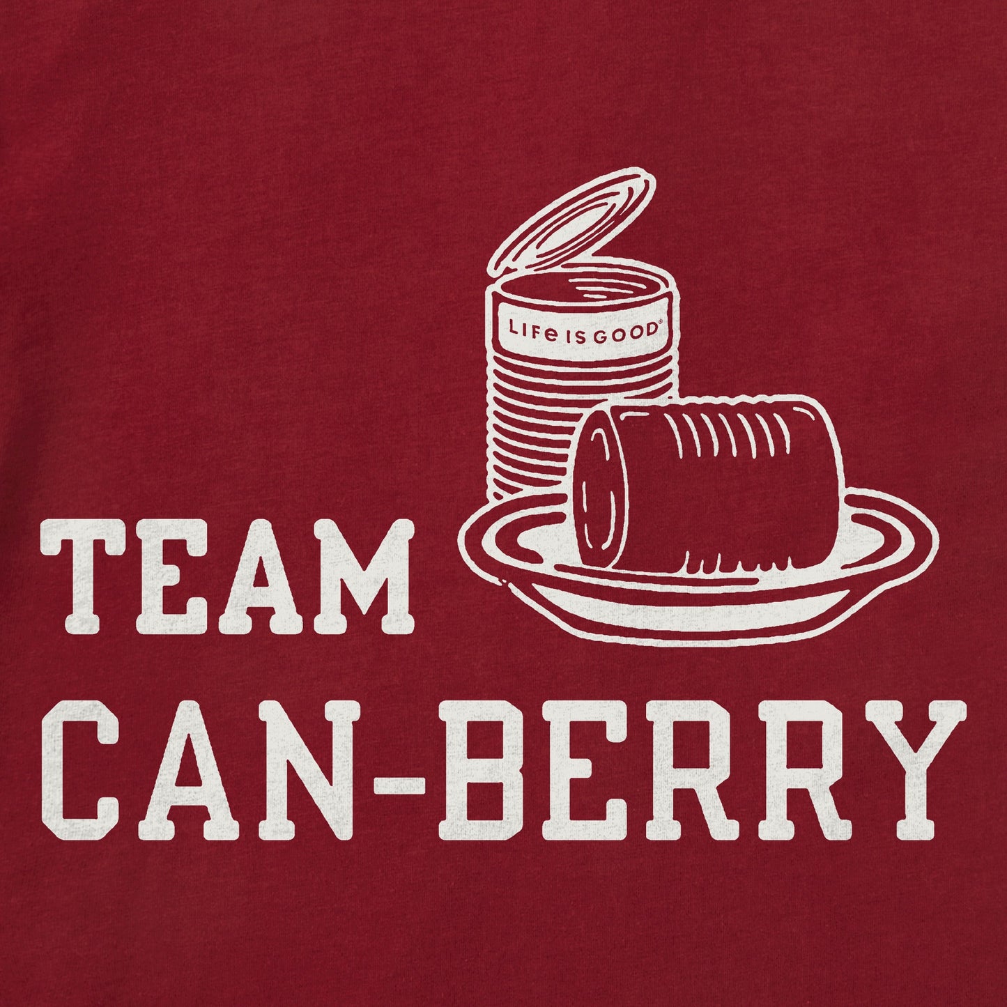 Women's Team Can-Berry Long Sleeve Crusher Tee