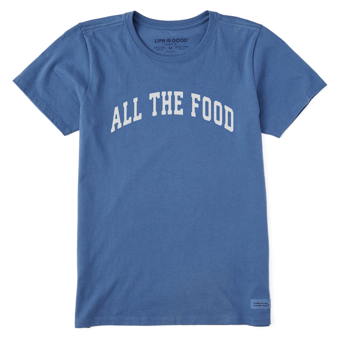 Women's All the Food Arch Short Sleeve Crusher Tee
