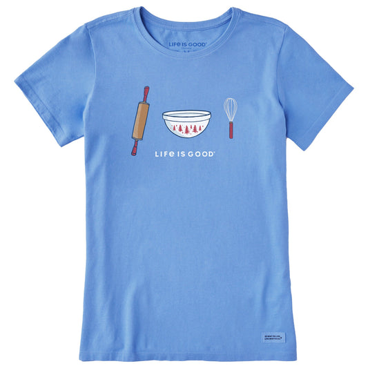 Women's Baking Trio Short Sleeve Crusher Tee