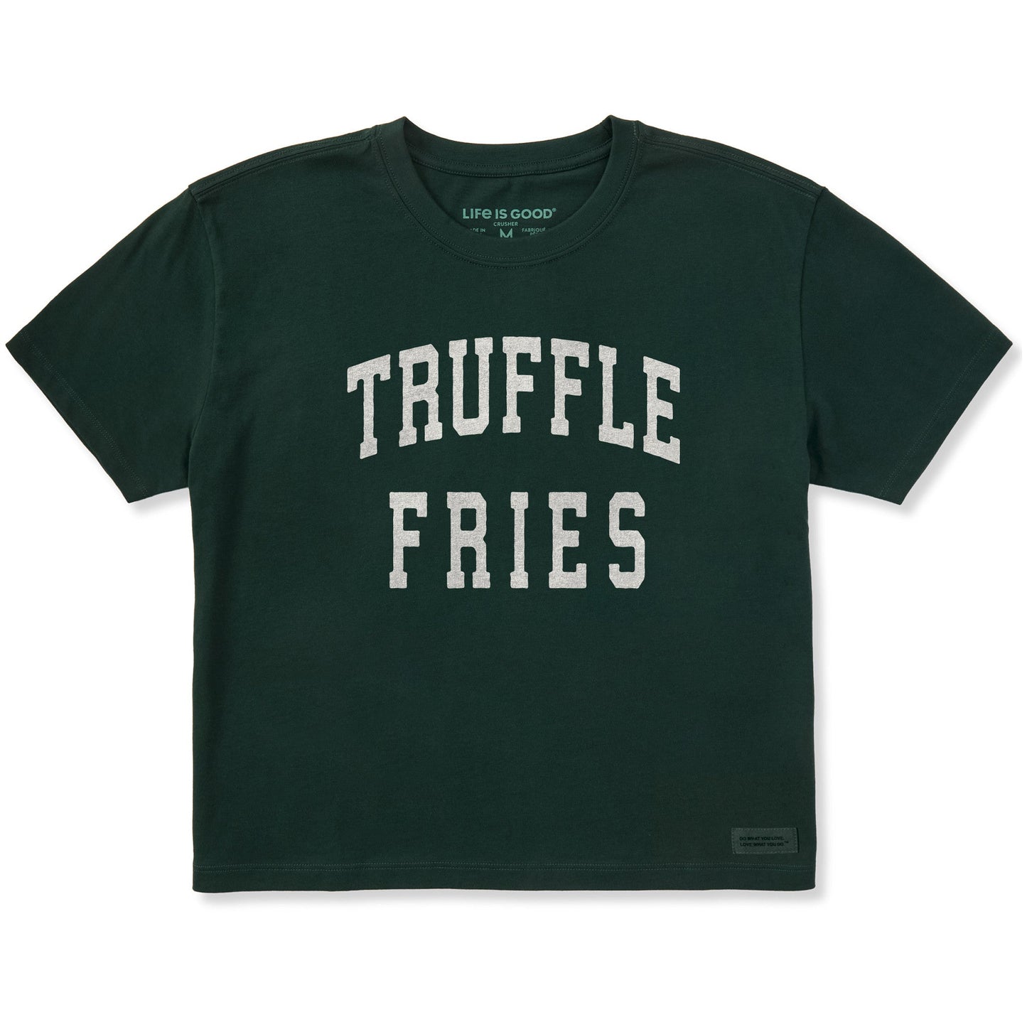 Women's Truffle Fries Arch Short Sleeve Crusher Boxy Tee