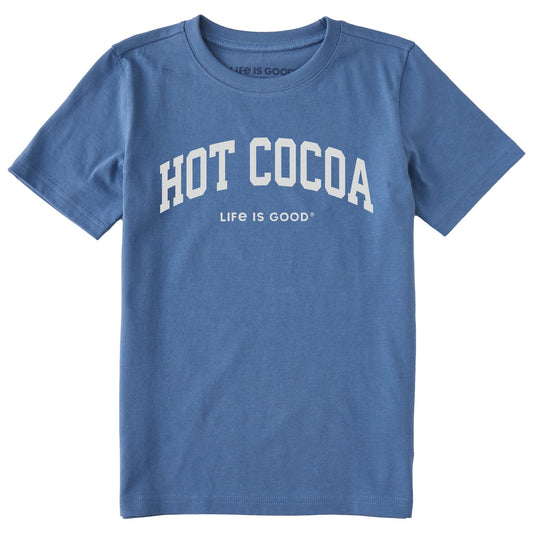 Kids Hot Cocoa Arch Short Sleeve Crusher Tee