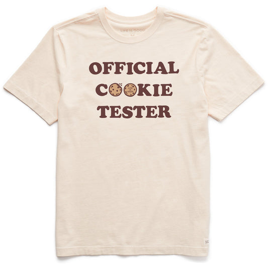 Men's Official Cookie Tester Short Sleeve Crusher Tee