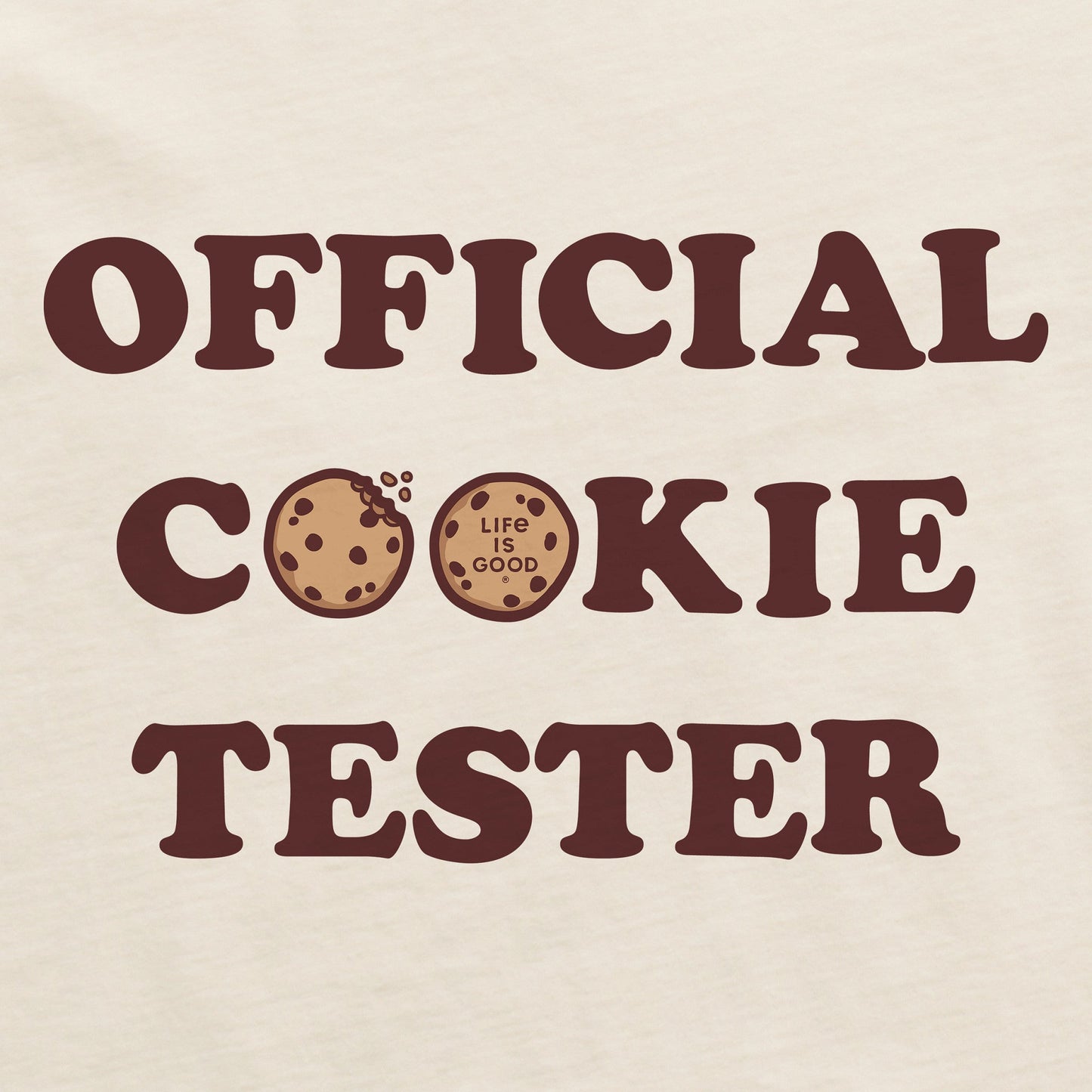 Men's Official Cookie Tester Short Sleeve Crusher Tee