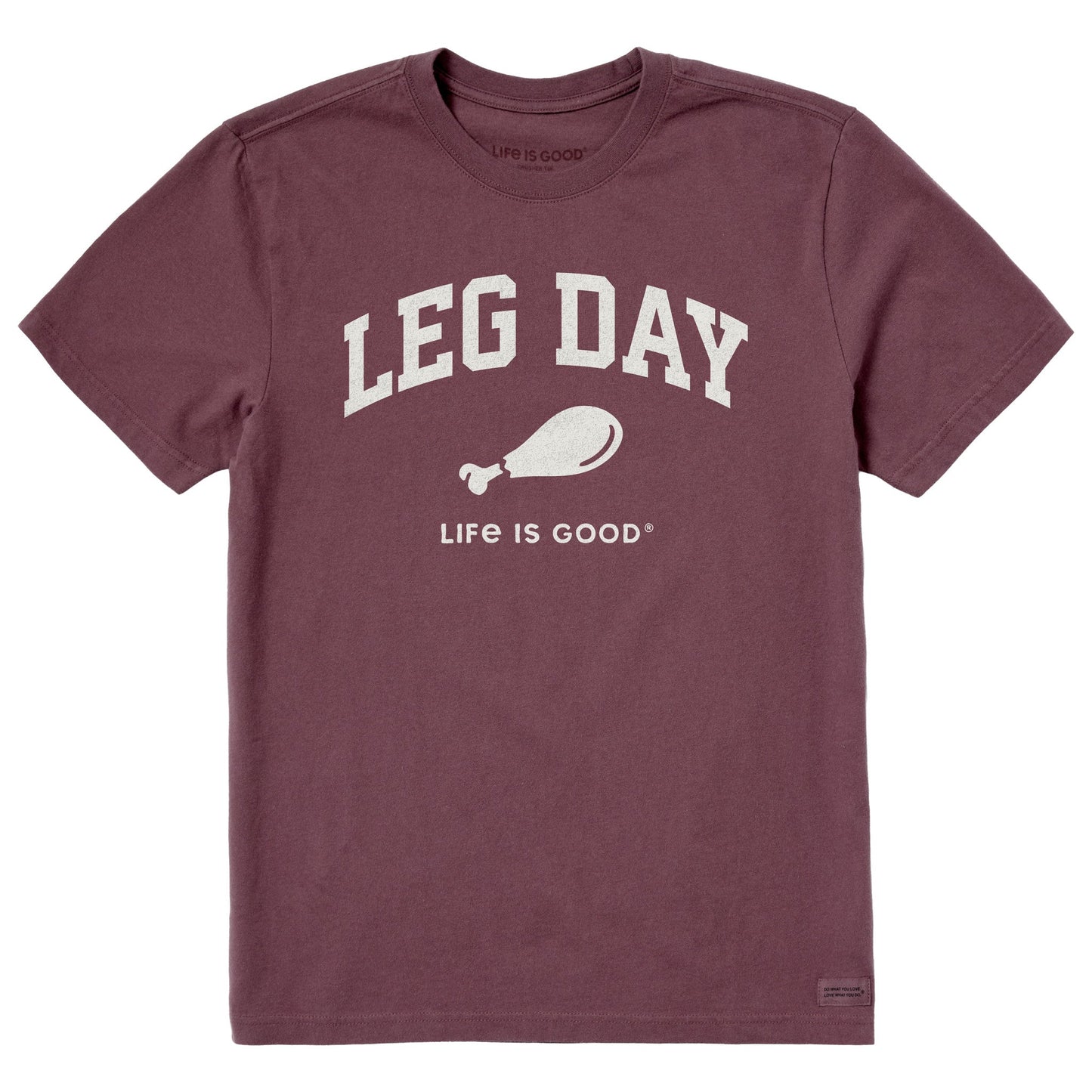 Men's Leg Day Arch Short Sleeve Crusher Tee