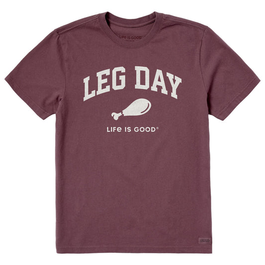 Men's Leg Day Arch Short Sleeve Crusher Tee