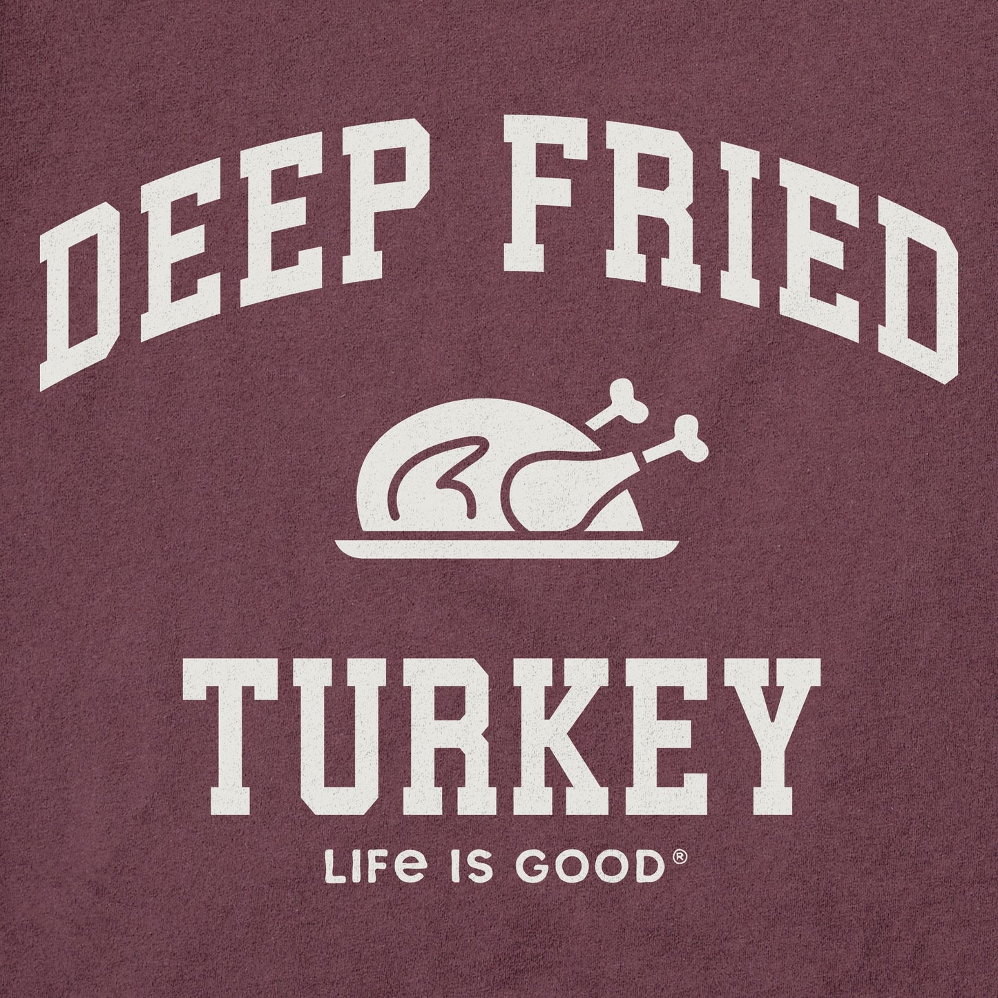 Men's Deep Fried Turkey Arch Short Sleeve Crusher Tee
