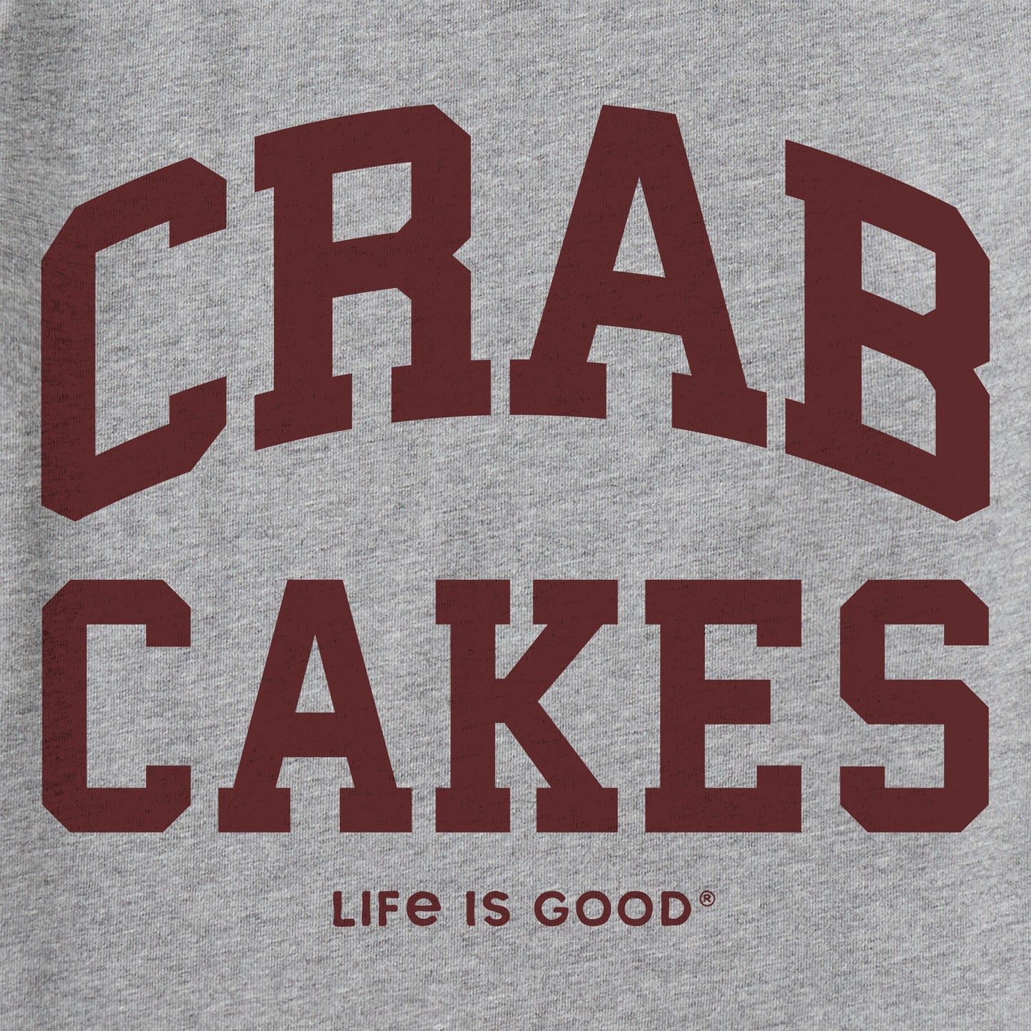 Men's Crab Cakes Arch Short Sleeve Crusher Tee