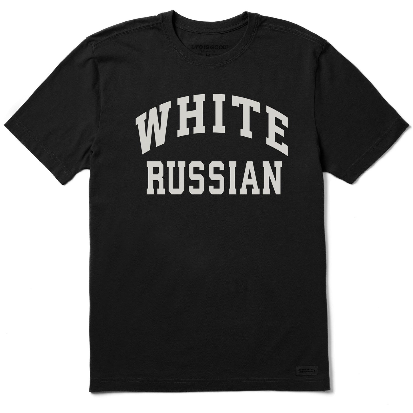 Men's White Russian Short Sleeve Crusher Tee