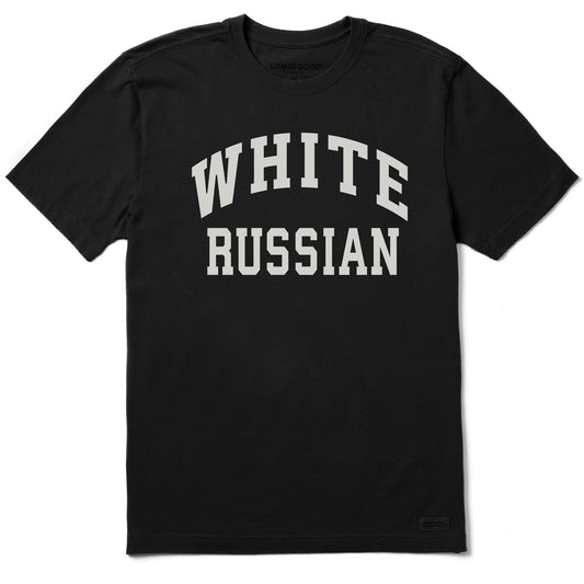 Men's White Russian Short Sleeve Crusher Tee
