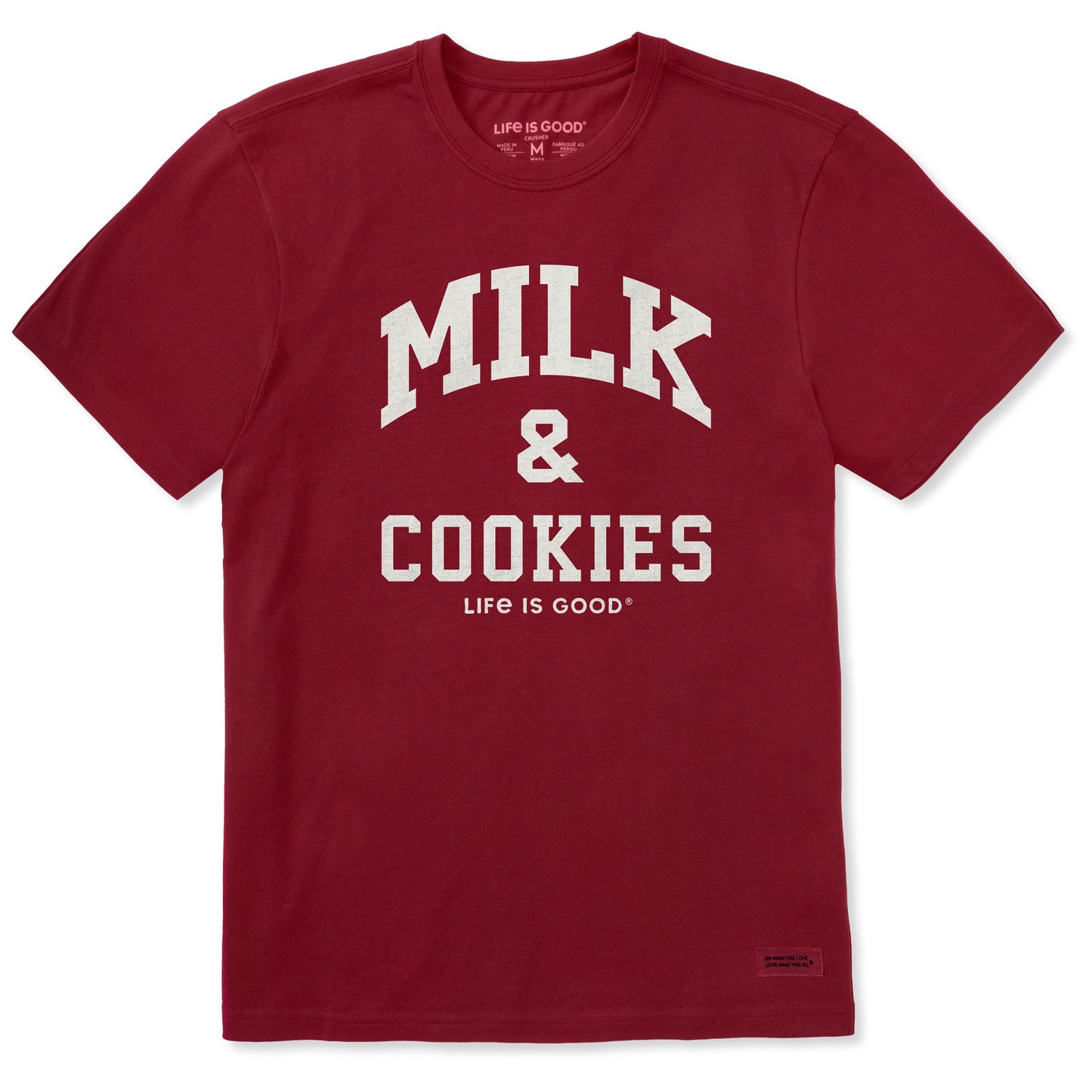 Men's Milk & Cookies Arch Short Sleeve Crusher Tee