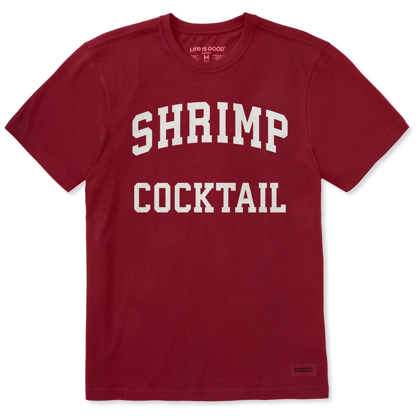 Men's Shrimp Cocktail Arch Short Sleeve Crusher Tee